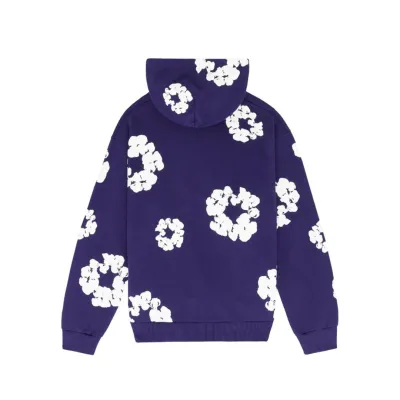Denim Tears The Cotton Wreath Sweatshirt Royal Purple 02