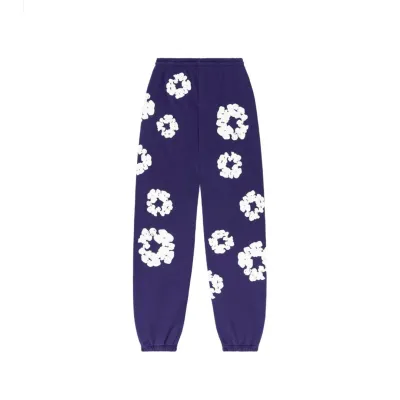 Denim Tears The Cotton Wreath Sweatpants Purple 02