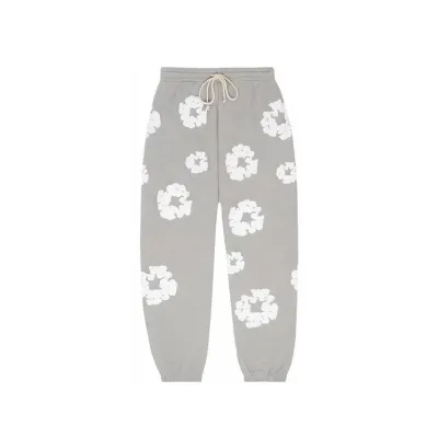 Denim Tears The Cotton Wreath Sweatpants Grey 01