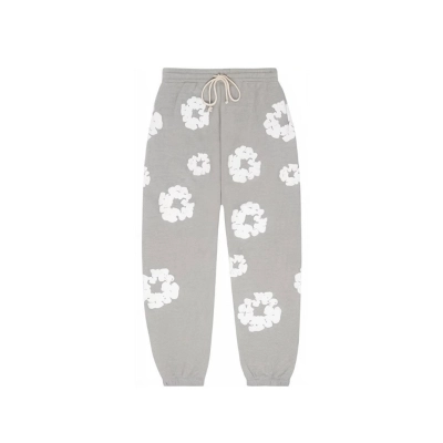Denim Tears The Cotton Wreath Sweatpants Grey 01