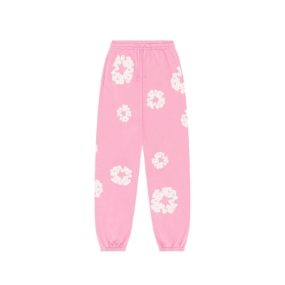 Denim Tears The Cotton Wreath Sweatpants Pink 01