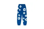 Coco Shoes Denim Tears The Cotton Wreath Sweatpants Blue - Cocoshoesvip.net