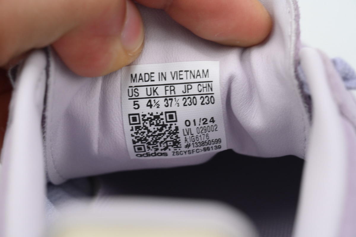 Coco Shoes Adidas Samba OG Silver Dawn Chalk IG6176 - Cocoshoesvip.net