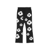 Denim Tears Mono Tonal Wreath Sweatpants Black