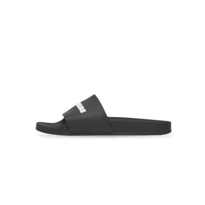 Balenciaga Pool Slide Black White 565547W1S801006 01
