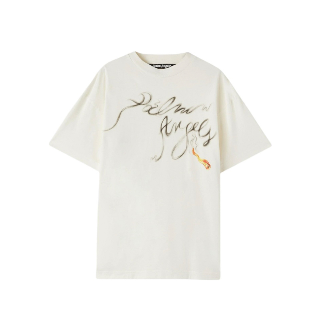 Coco Shoes Palm Angels Foggy PA T-Shirt White - Cocoshoesvip.net