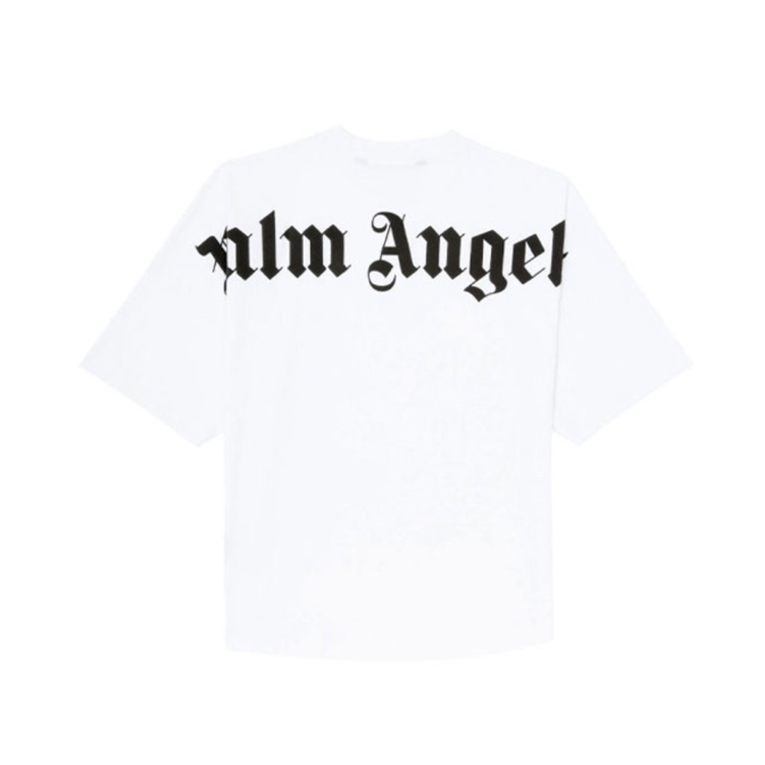 Coco Shoes Palm Angels Logo T-shirt White - Cocoshoesvip.net