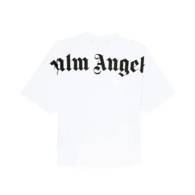 Coco Shoes Palm Angels Logo T-shirt White 02