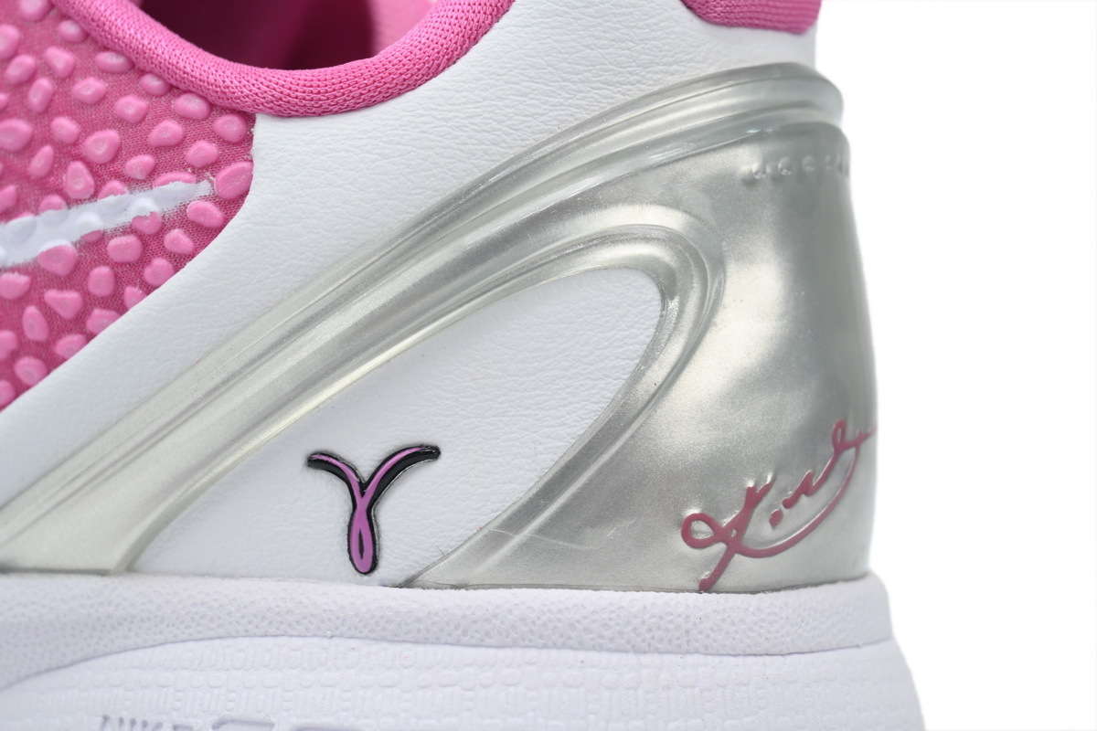 Coco Shoes Nike Kobe 6 Kay Yow Think Pink (2011) 429659-601 - Cocoshoesvip.net