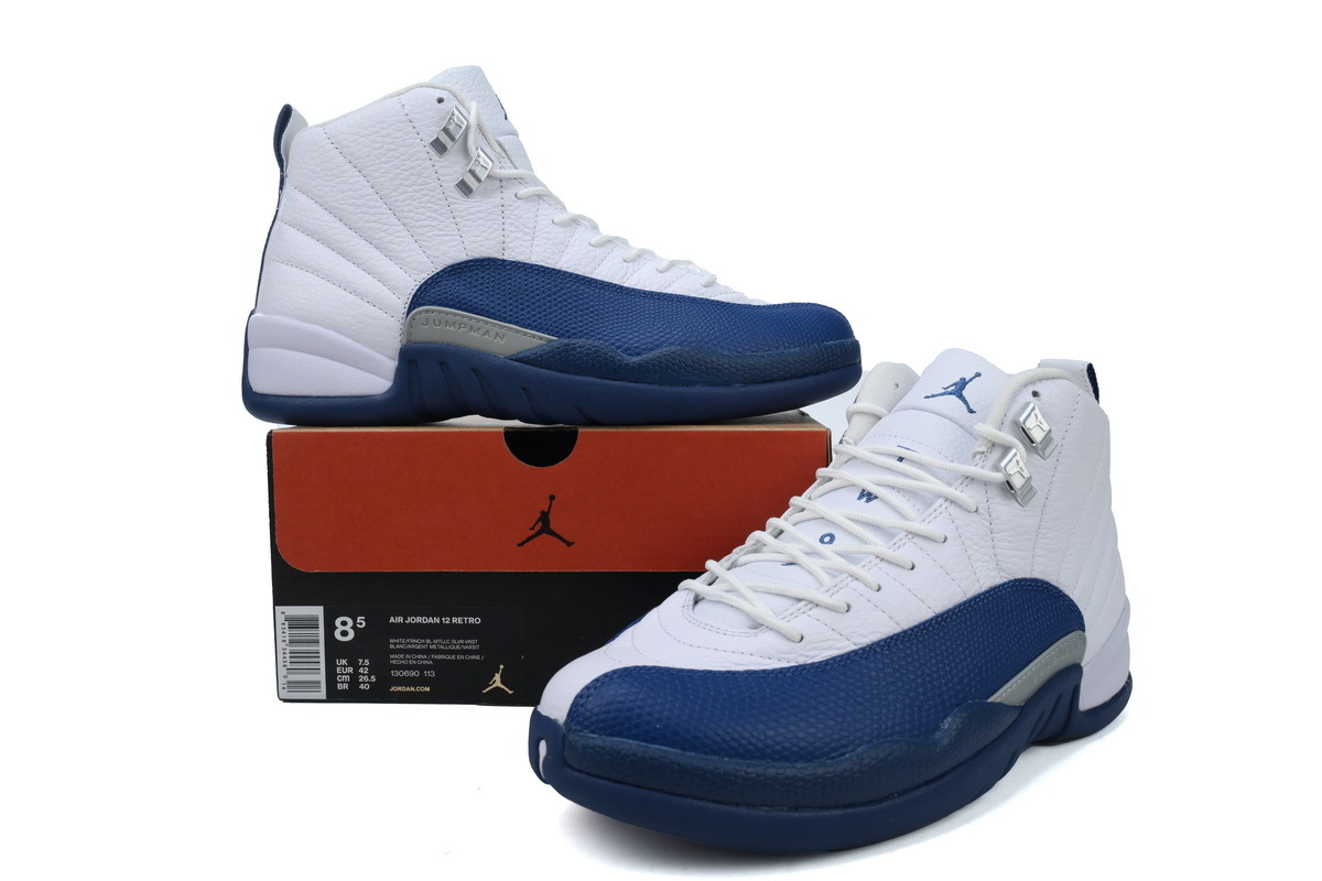 Coco Shoes Jordan 12 Retro French Blue (2004) 136001-141 - Cocoshoesvip.net