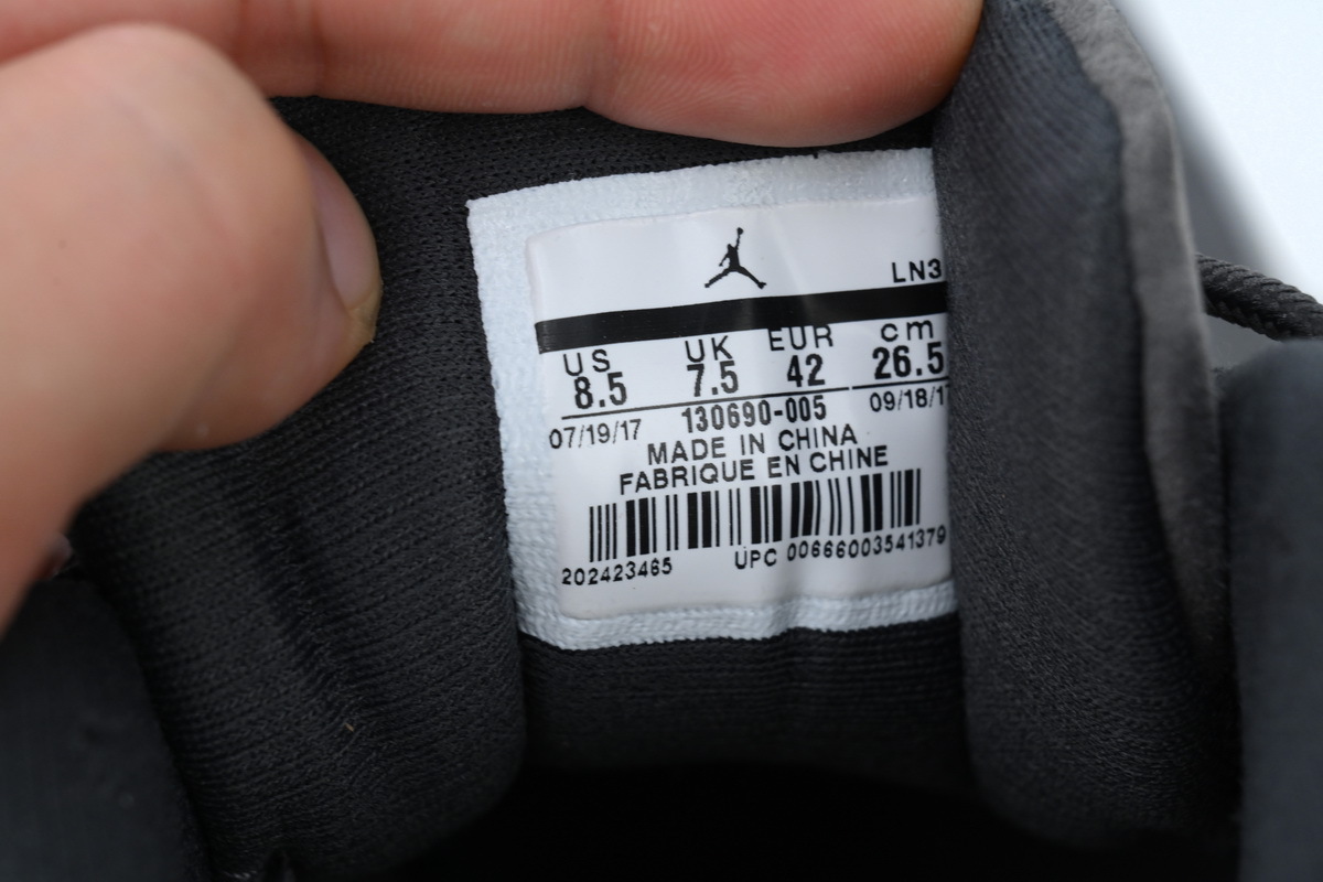 Coco Shoes Jordan 12 Retro Dark Grey 130690-005 - Cocoshoesvip.net