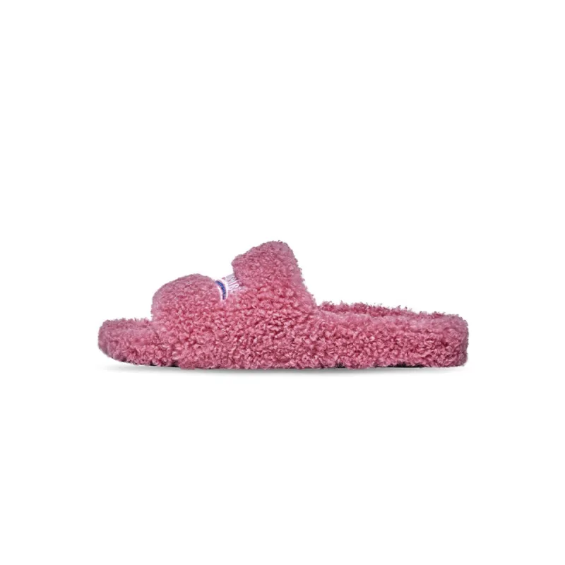 Coco Shoes Balenciaga Furry Slide Pink 654261W2DO15596 - Cocoshoesvip.net