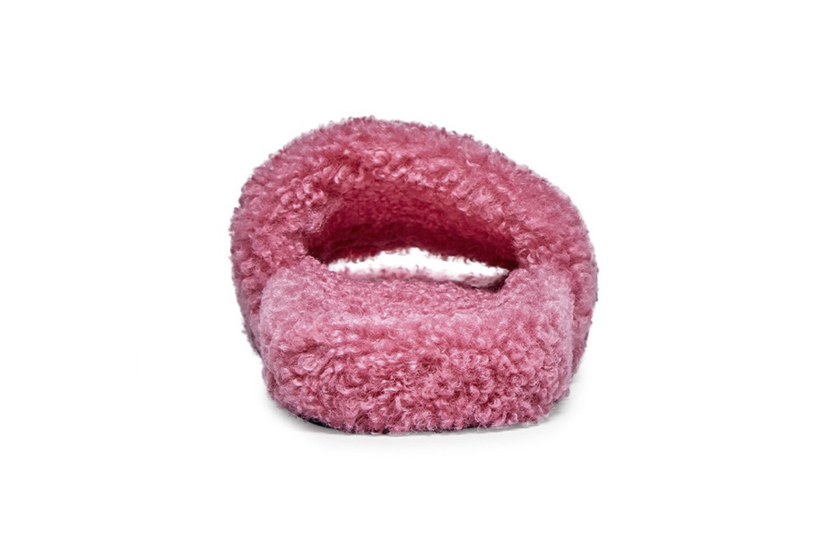 Coco Shoes Balenciaga Furry Slide Pink 654261W2DO15596 - Cocoshoesvip.net