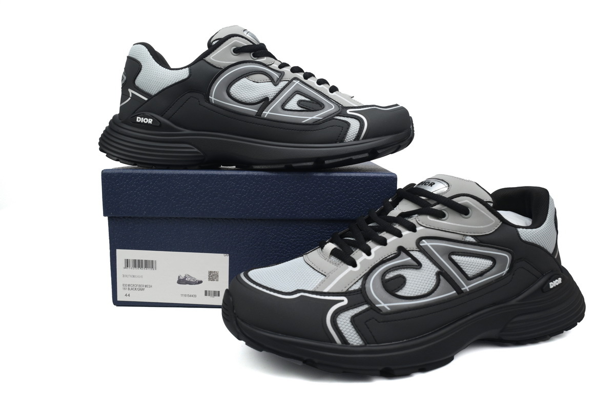 Coco Shoes Dior B30 Reflective CD30 Grey Anthracite 3SN279ZRA_H868 - Cocoshoesvip.net