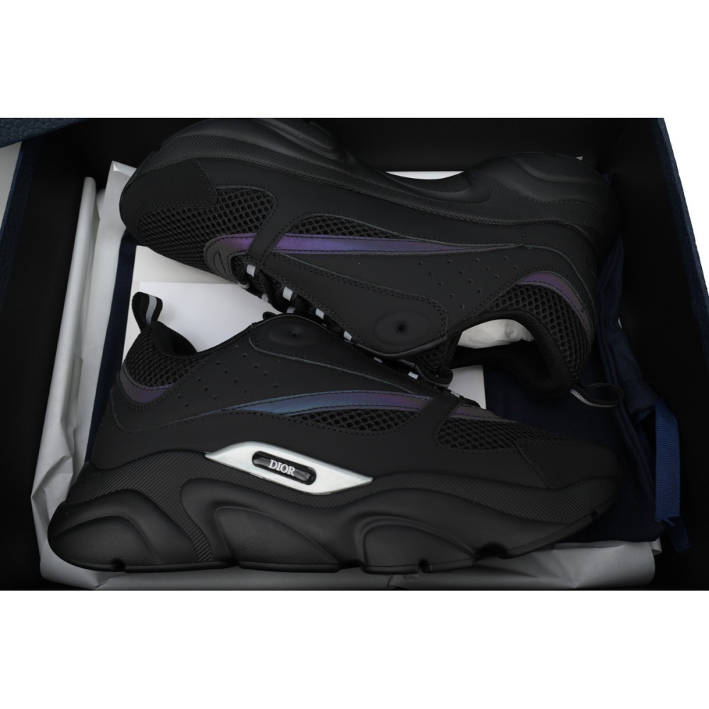 Coco Shoes Dior B22 Reflective Black 3SN23YIX_H963 - Cocoshoesvip.net