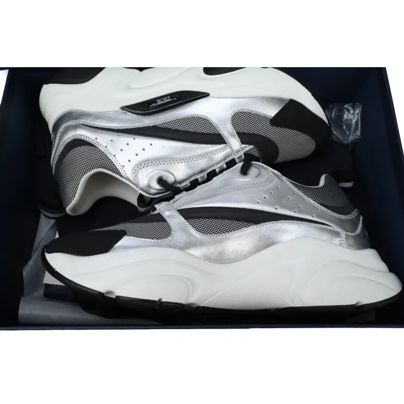 Coco Shoes Dior B22 Silver Black 3SN231YIY_H169 - Cocoshoesvip.net