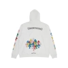Chrome Hearts Multi Color Cross Hoodie White