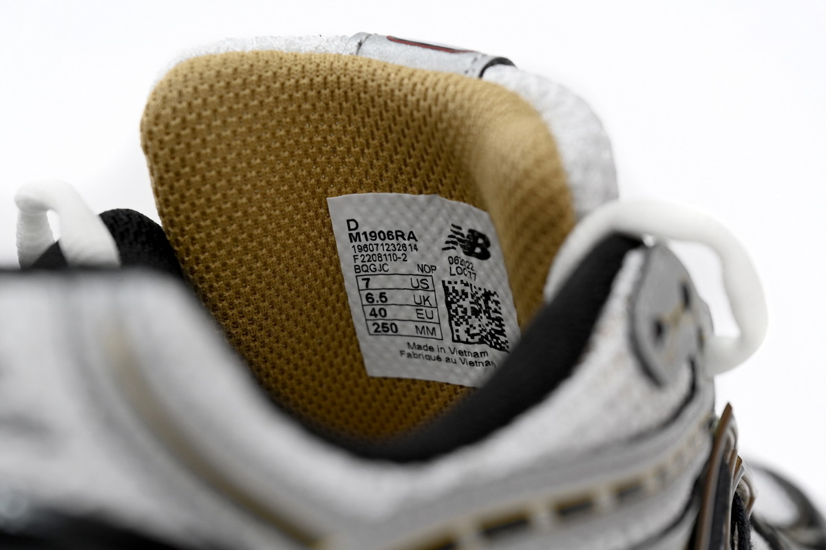 Coco Shoes New Balance 1906R White Metallic Gold M1906RA - Cocoshoesvip.net