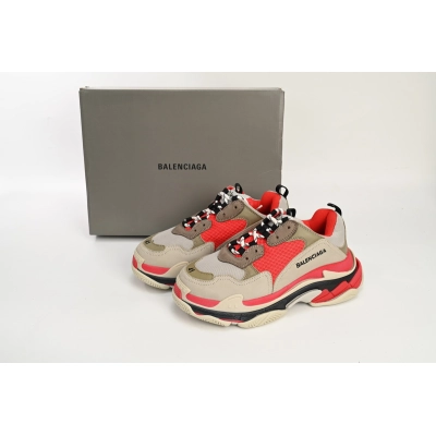 Coco Shoes Balenciaga Triple S Red White Dark Grey 541624 W06E2 1863 02