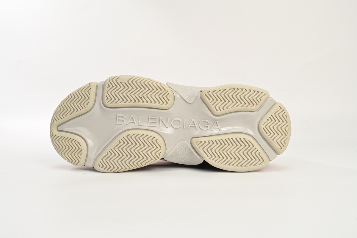 Coco Shoes Balenciaga Triple S Red White Dark Grey 541624 W06E2 1863 - Cocoshoesvip.net