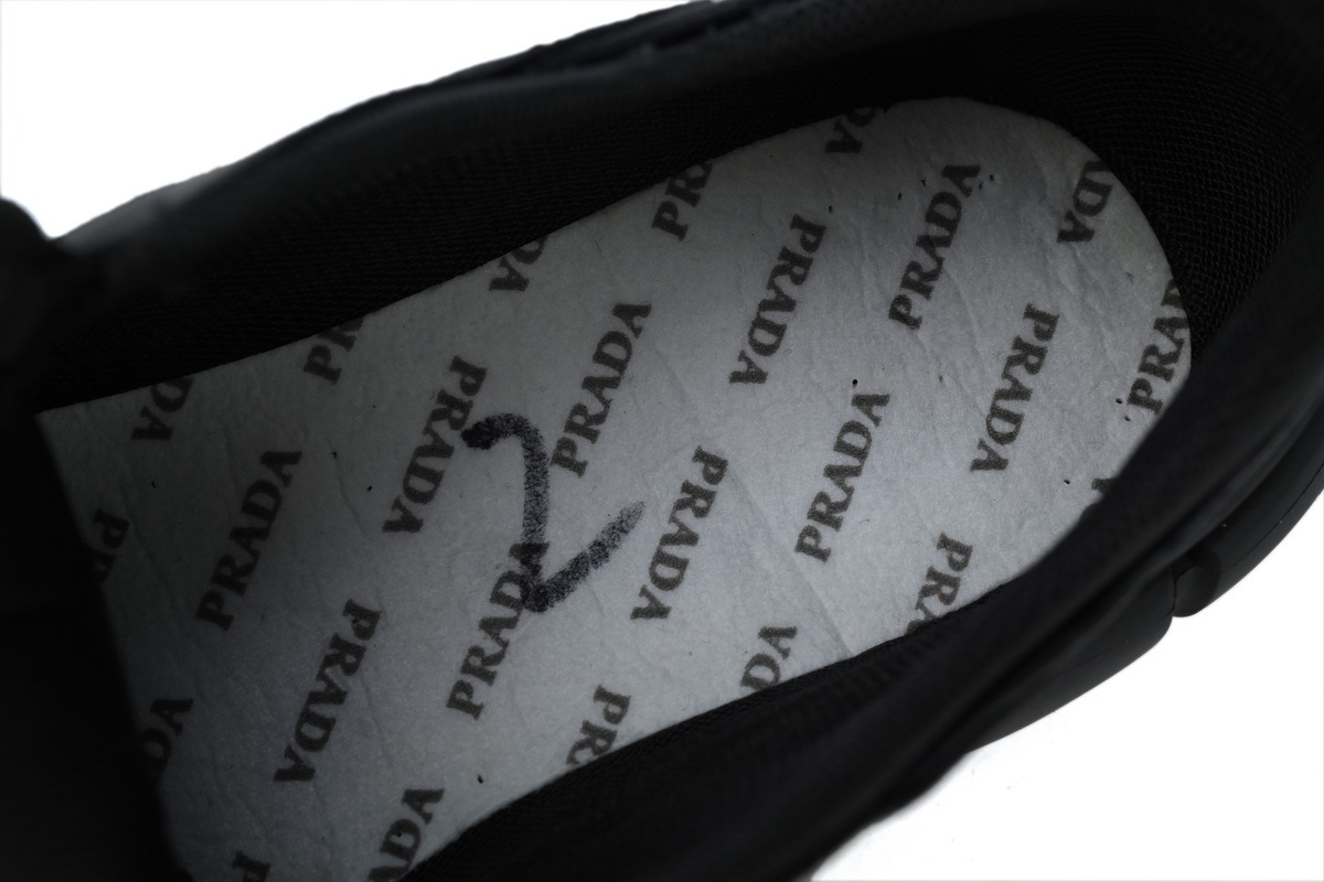 Coco Shoes Prada Sneakers Black Red - Cocoshoesvip.net