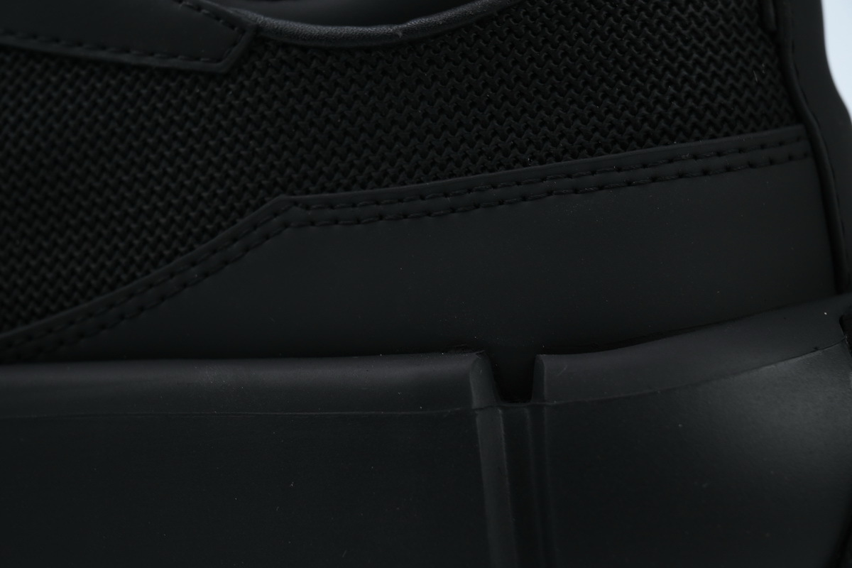 Coco Shoes Prada Sneakers Black Red - Cocoshoesvip.net