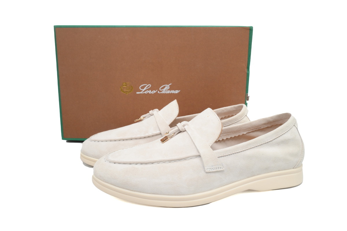 Coco Shoes Loro Piana Loafer Beige - Cocoshoesvip.net