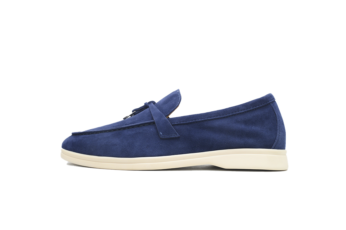 Coco Shoes Loro Piana Loafer Dark Blue - Cocoshoesvip.net