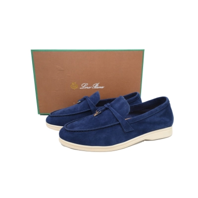 Coco Shoes Loro Piana Loafer Dark Blue 02