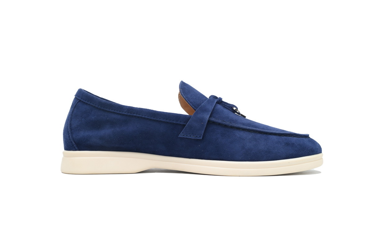 Coco Shoes Loro Piana Loafer Dark Blue - Cocoshoesvip.net