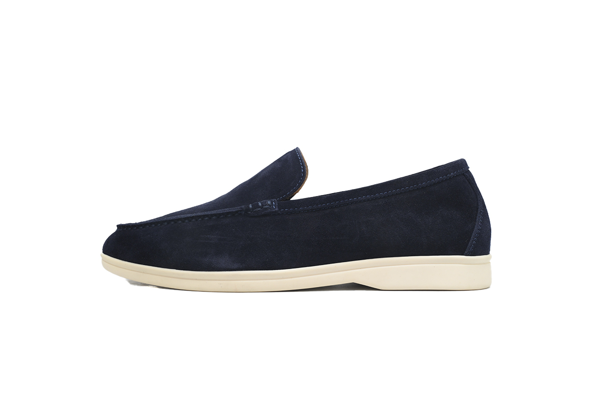 Coco Shoes Loro Piana Loafer Tibetan Blue - Cocoshoesvip.net