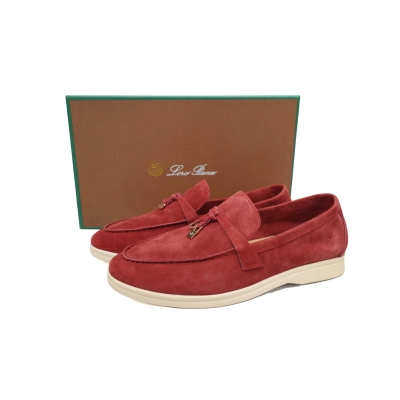 Coco Shoes Loro Piana Loafer Claret 02