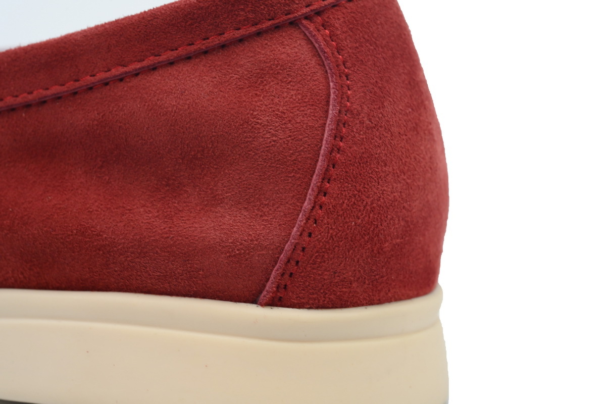 Coco Shoes Loro Piana Loafer Claret - Cocoshoesvip.net
