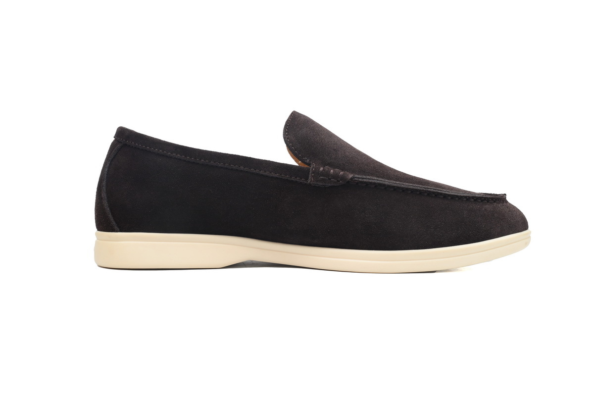 Coco Shoes Loro Piana Loafer Coffee - Cocoshoesvip.net