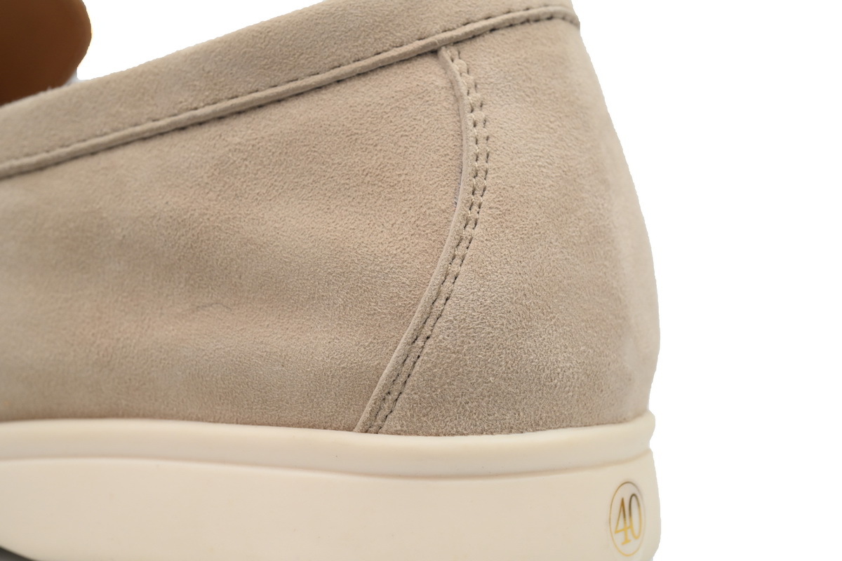 Coco Shoes Loro Piana Loafer Light Apricot - Cocoshoesvip.net