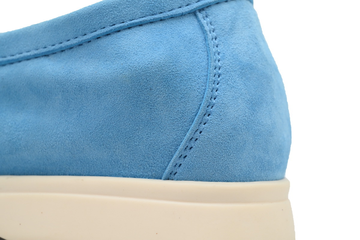 Coco Shoes Loro Piana Loafer Sky Blue - Cocoshoesvip.net