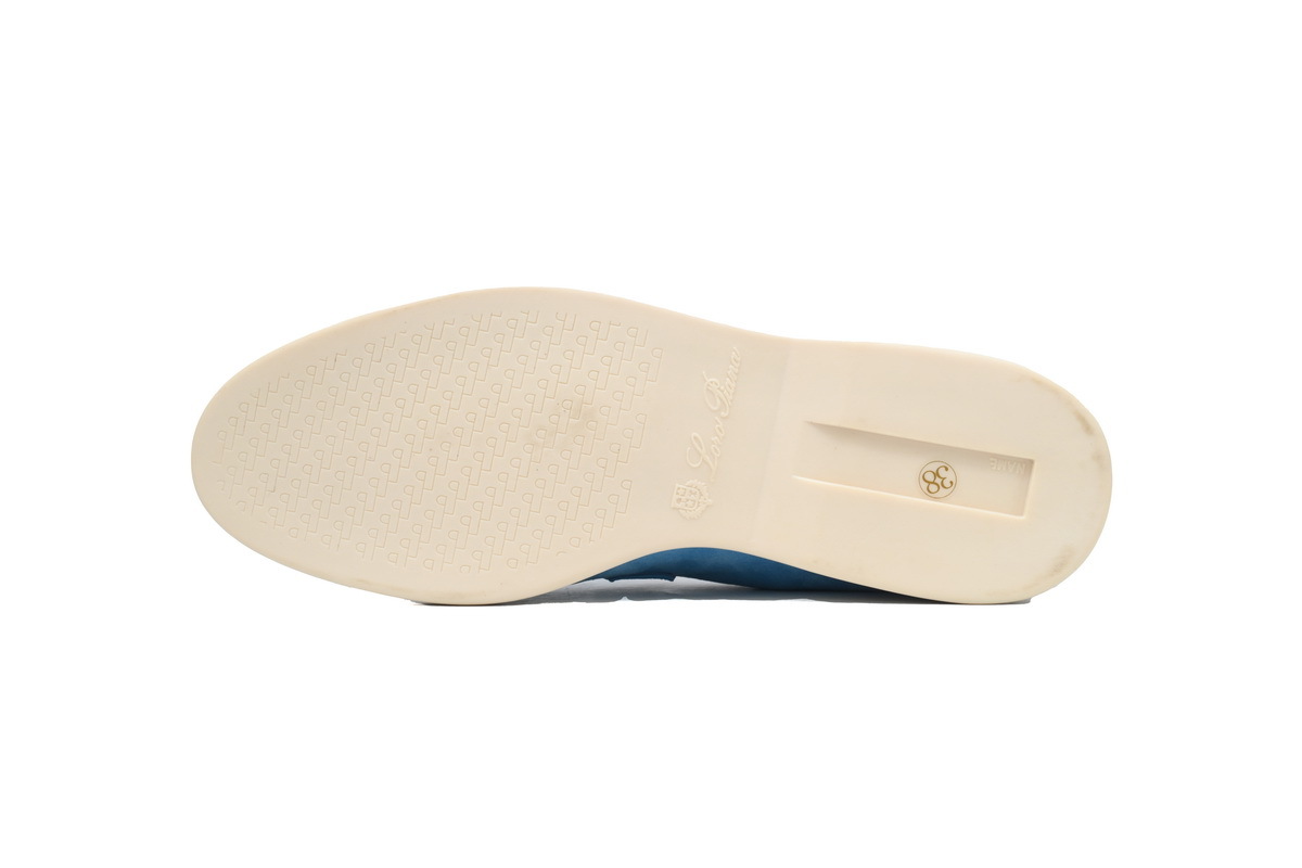 Coco Shoes Loro Piana Loafer Sky Blue - Cocoshoesvip.net