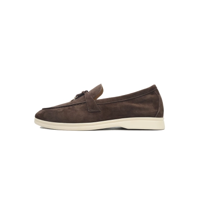 Coco Shoes Loro Piana Loafer Deep Brown 01