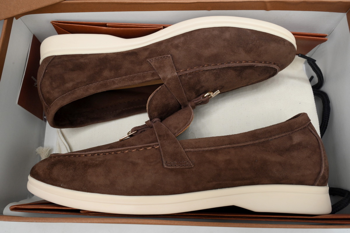 Coco Shoes Loro Piana Loafer Deep Brown - Cocoshoesvip.net