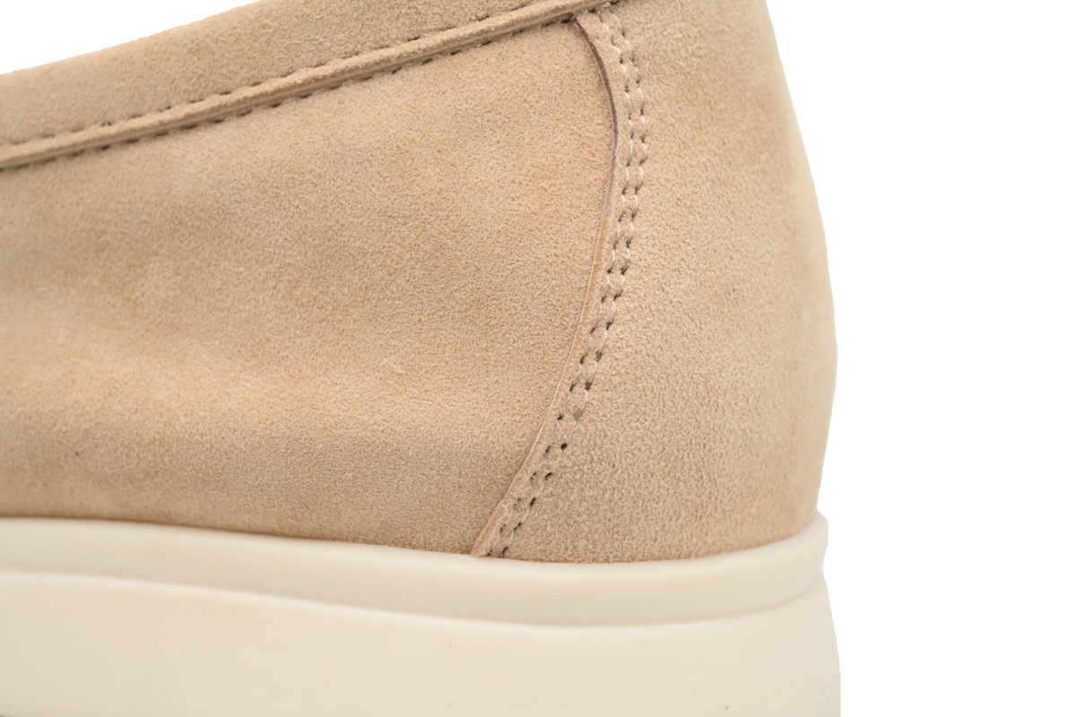 Coco Shoes Loro Piana Loafer Apricot - Cocoshoesvip.net