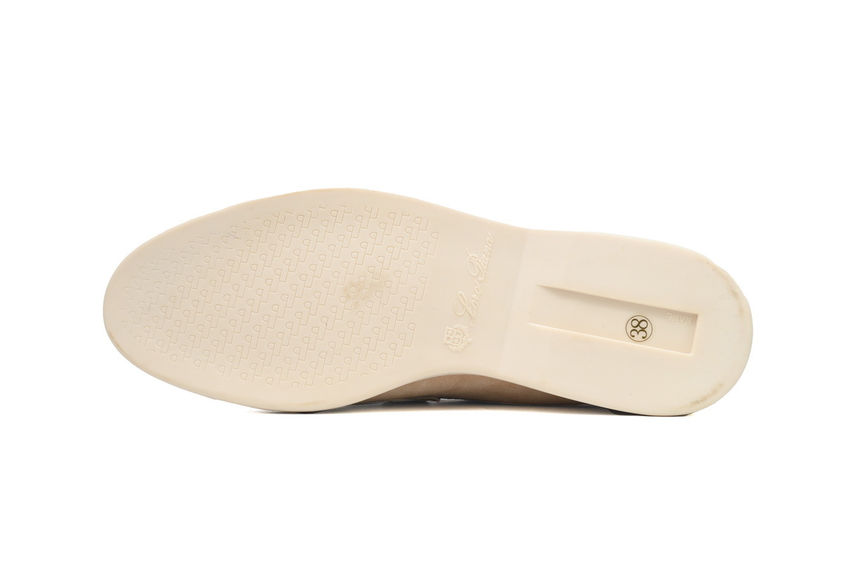 Coco Shoes Loro Piana Loafer Apricot - Cocoshoesvip.net