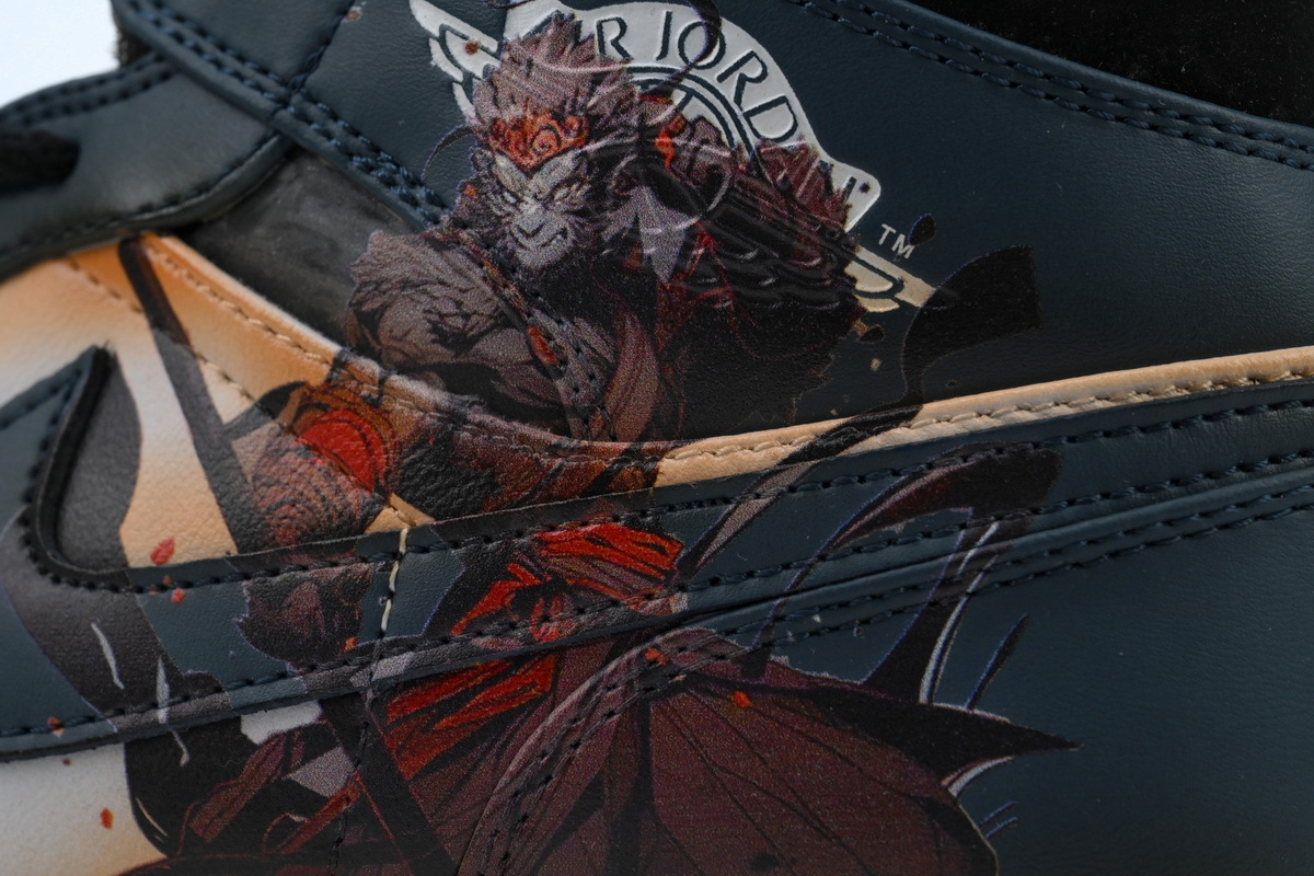 Coco Shoes Air Jordan 1 Mid Black Myth Wukong v3 Shoes Sneakers 554724-411 - Cocoshoesvip.net