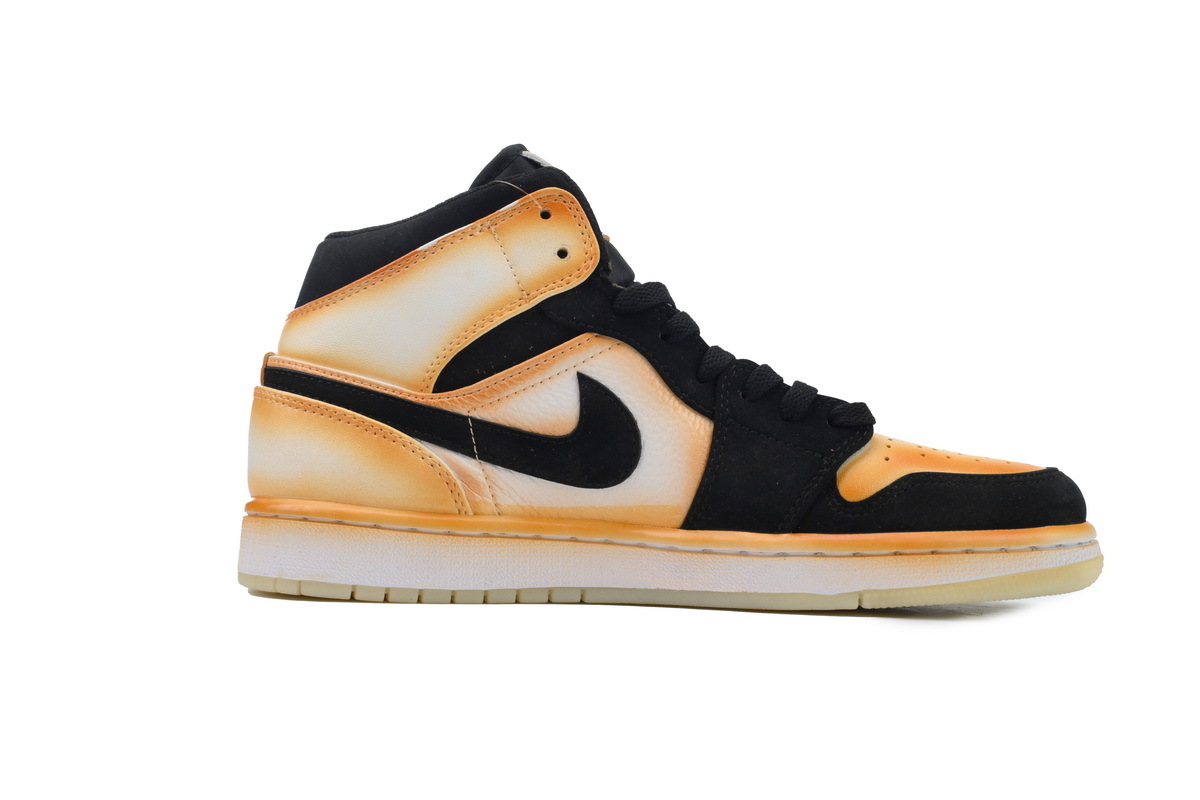 Coco Shoes Air Jordan 1 Mid Black Myth Wukong Shoes Sneakers DH6933-100 - Cocoshoesvip.net