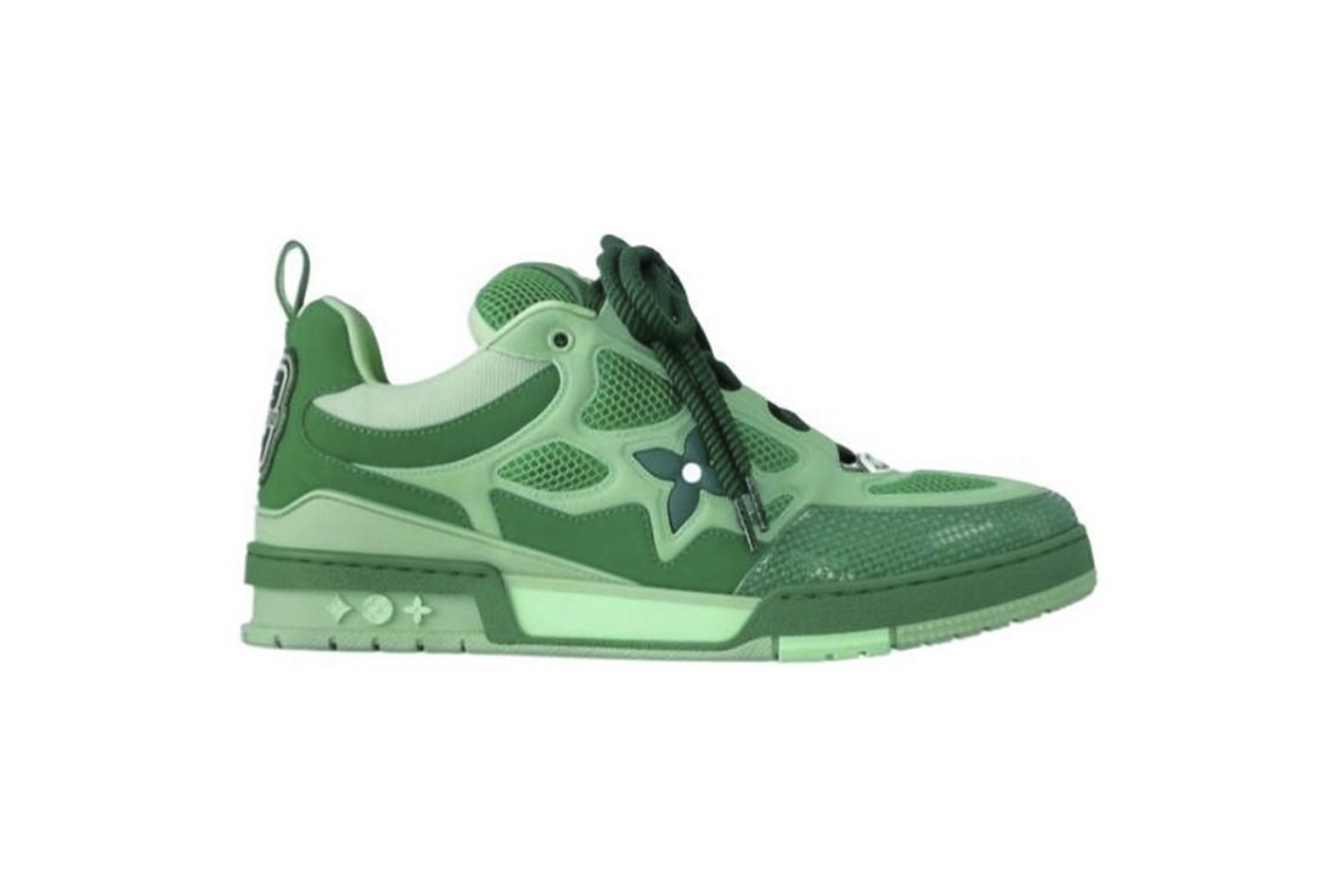 Coco Shoes Louis Vuitton LV Skate Green 1ACQOR - Cocoshoesvip.net
