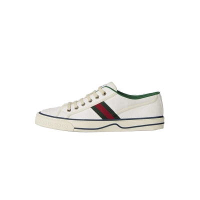 Coco Shoes Gucci Tennis 1977 Mini GG White 606111 99W90 9085 01