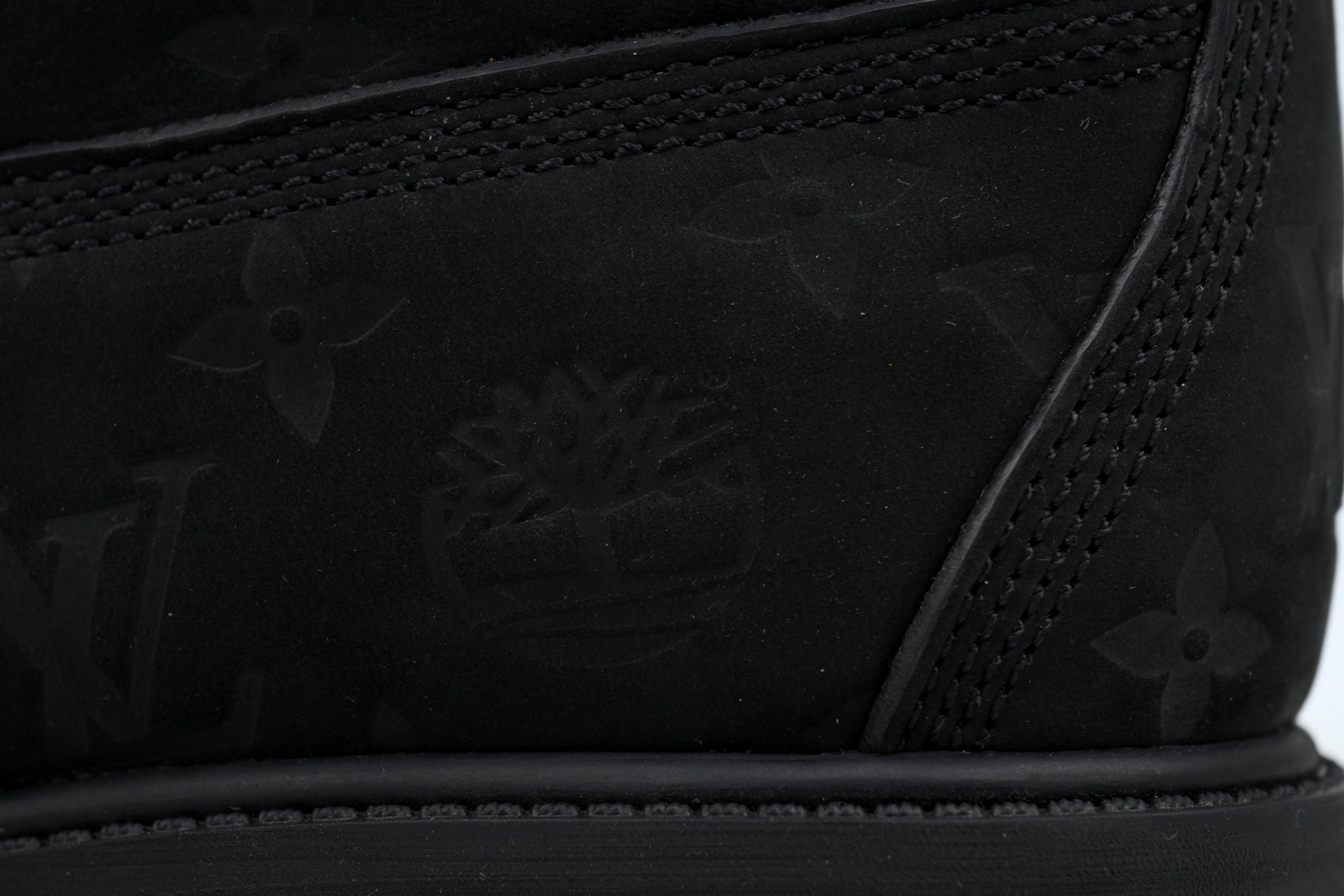 Coco Shoes Louis Vuitton Timberland 6" Ankle Boot Black Monogram 1AD73H - Cocoshoesvip.net