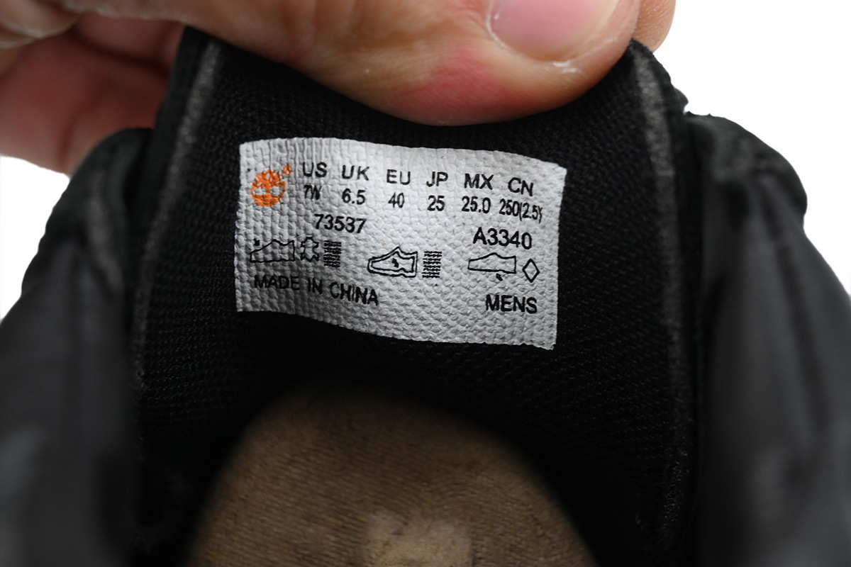 Coco Shoes Timberland 6" Low Work Chukka Boots Black 73537001 - Cocoshoesvip.net