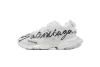Balenciaga Track.2 Signature Sneaker in White/black 542436 WTRHW 9010