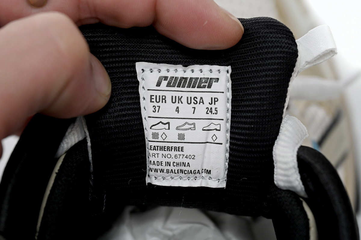 Coco Shoes Balenciaga Runner Beige Grey Blue 677402 W5RH6 0312 - Cocoshoesvip.net