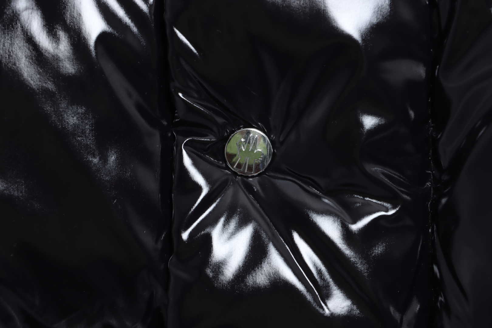 Coco Shoes Moncler Lacquered Short Down Jacket Black - Cocoshoesvip.net